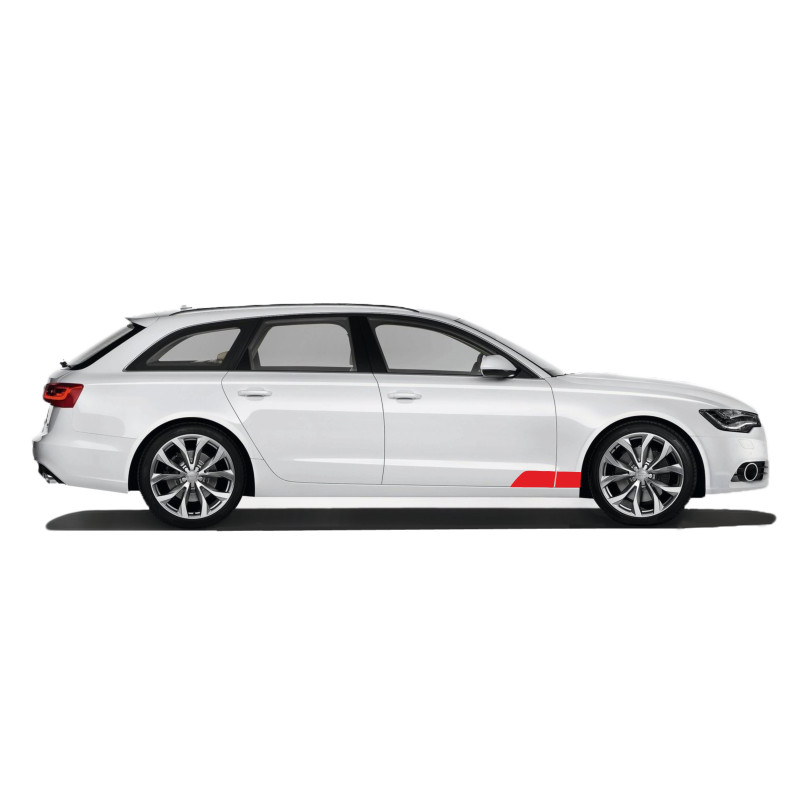 Audi A6 S6 C7 adesivo / pellicola protettiva parafango / passaruota e porta anteriore (2011-2018).