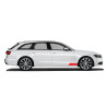 Audi A6 S6 C7 stænklap / dør og forskærm beskyttelsesfolie (2011-2018)