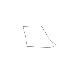 AUDI A6 C5 çamurluk arka koruyucu etiket / film (1997-2004)