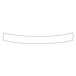 Audi A6 S6 C7 Avant (kombi) zadný nárazník nálepka / ochranná fólia (2011-2018)