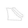 Aile et portes de protection contre les éclaboussures pour KIA CEED III 3 5d (2018-)