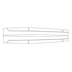 Kia Optima III ochranné fólie / ochranná fólia na prahy a dvere.