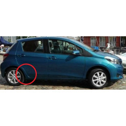 TOYOTA YARIS III 5D klistermærke / beskyttelsesfilm bagkofanger