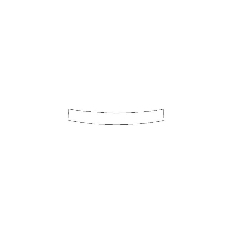 Skoda Fabia III mk3 kombi parachoques trasero lámina protectora (2014-).