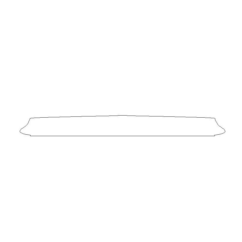 Opel Vivaro A I rear bumper protective film (2001-2014)