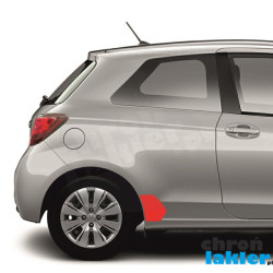 TOYOTA YARIS III (3) 3D matrica / védőfólia hátsó sárvédőre