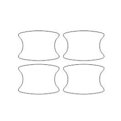 VW PASSAT B8 özel kapı koluna koruyucu filmler (2014-2019)