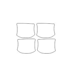 VW PASSAT B6 stickers / protective films for door handles (2005-2010)