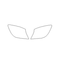 Mercedes Sprinter II W906 után FL fényszórók / első lámpák matricák / védőfóliák (2014-2017)