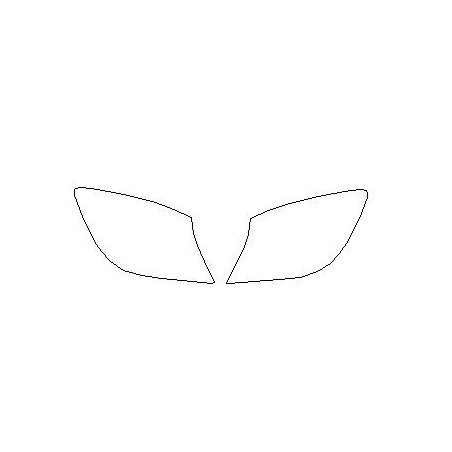 Mercedes Sprinter II W906 efter FL forlygter / forlygter beskyttelsesfolie (2014-2017)