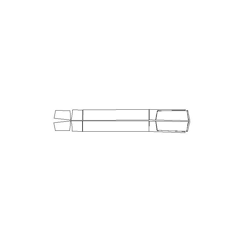Mercedes Sprinter II W906 películas protetoras / película protetora para os fundos das portas e soleiras externas (2006-2017)