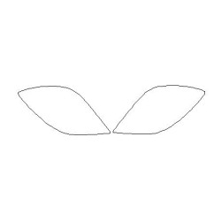 Φώτα προστατευτικό μεμβράνης για Mercedes Sprinter II W906 (2006-2014)