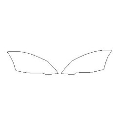 Mercedes Vito / Viano / V-klasa W639 II po FL predné svetlá / lampy ochranné fólie (2003-2009)