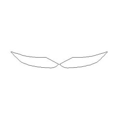 Προστατευτικά φώτα / προβολείς φωτισμού προβολέων NISSAN Qashqai II πριν την ανανέωση (2013-2016)