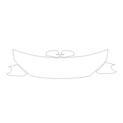 VOLVO S80 II (2) FL ochranná fólia na kapotu, bočné spätné zrkadlá, blatníky (2010-2015)