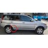 HONDA HR-V spatbord, wielkast stickers / beschermfolies (1999-2006)