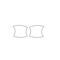 Αυτοκόλλητα / προστατευτικά φιλμ για Honda HR-V II (2015-2021) για τις λαβές.