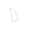 Audi A1 8X 3D sticker / beschermfolie achter spatbord (2010-2018)