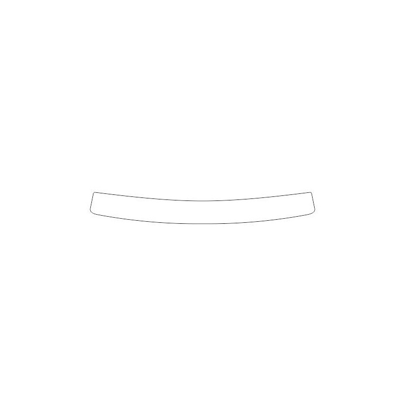 Citroen C4 Picasso Grand Picasso beskyttelsesfilm for støtfanger bak (2006-2013)