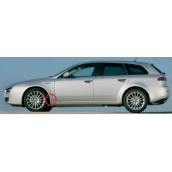ALFA ROMEO 159 voorvleugel sticker / beschermfolie