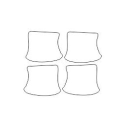 Kia Sportage IV venované nálepky / ochranné fólie pod rukoväťami (2015-2021)