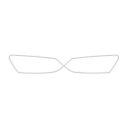 VW POLO V (5) 6R fari / luci anteriori pellicole protettive (2009-2017).