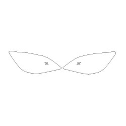 Προστατευτικά φώτων / φαναριών μπροστά Toyota Yaris Cross (2020-)