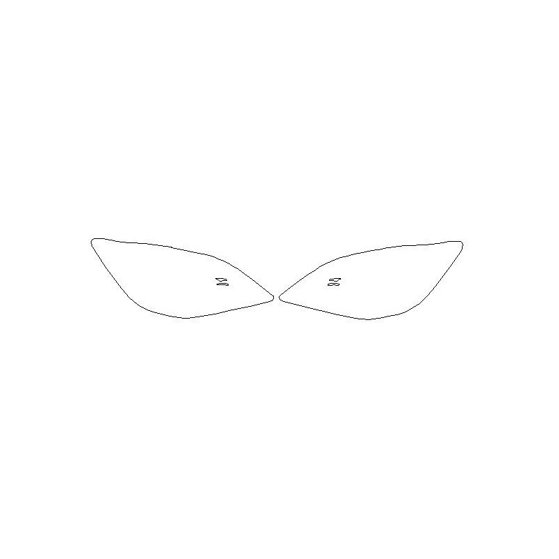 Toyota Yaris Cross faros / películas protectoras de faros (2020-)