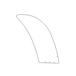 Subaru Forester III (3) autocollant / film de protection pour porte arrière (2008–2013)