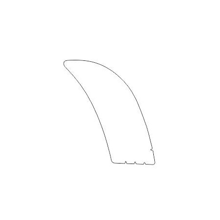 Subaru Forester III (3) sticker / beschermfolie op achterdeur (2008-2013)