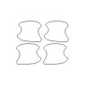 Subaru Forester IV 4 dedicated stickers / protective films for door handles (2012-2018)