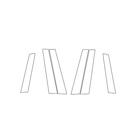 Skoda Octavia IV mk4 kombi stĺpiky B a C ochranná fólia (2019-)