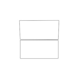 Audi A6 C8 pellicole protettive per display di navigazione e controllo climatizzazione (2018-2025)