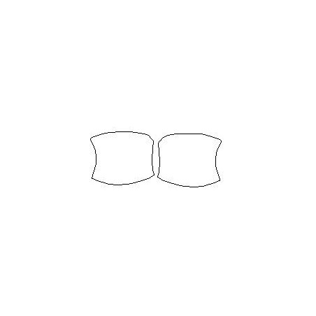 Audi TT II 8J adesivos dedicados / películas de proteção para maçanetas (2006-2014)
