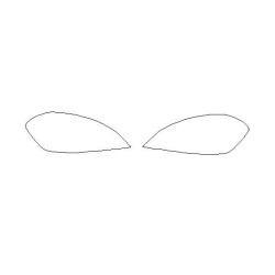 Volvo XC60 I előtti FL dedikált védőfóliák fényszórókra (2007-2013)