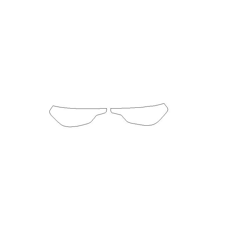 BMW 2 G42 forlygter / forlygter foran beskyttelsesfilm (2022-)