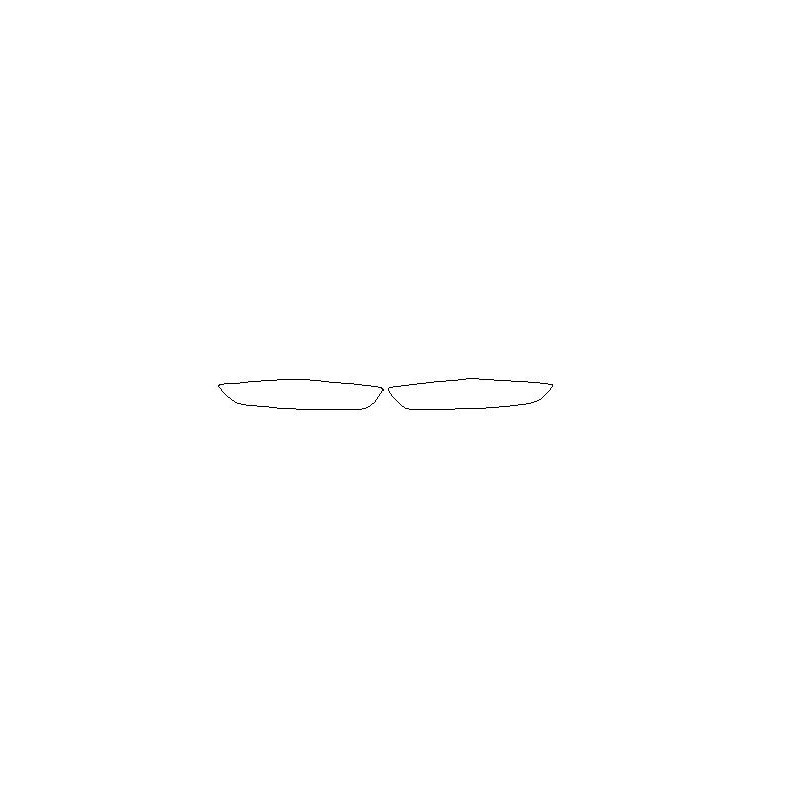 BMW 2 / M2 G42 coupe dedicated protective foils for door handles (2022-)