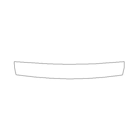 Hyundai Tucson III bakre stötfångare skyddsfilm (2015-2020).