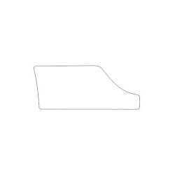 Volkswagen Golf VII 7 klistermærker / beskyttelsesfilm bagkofanger (2012-2016)