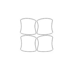 Renault Megane IV dedikált karcolásálló fóliák kilincsek alá (2015-)