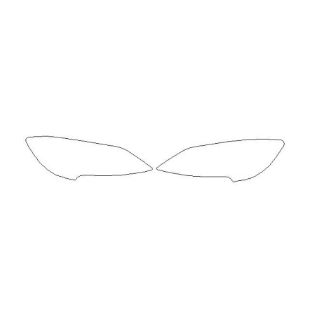 Fiat Ducato IV 4 koplampen / koplampen voor beschermfolie (2014-)