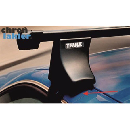 folie ochronne pod bagażnik dachowy - uniwersalne - VW Skoda Audi Toyota itd