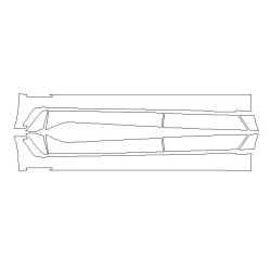 Μπι ΕΜ Σεις Γ32 Γκραν Τουρισμό φιλμ προστασίας / προστατευτικό φιλμ για τα κάτω μέρη των πορτών...