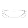Audi A4 B9 FL beschermfolie SET voor motorkap, spatborden, spiegels (2020-)