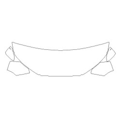 Audi A4 B9 προστατευτικό φίμσας ΣΕΤ καπό, φτερό, καθρέπτες (2015-2019)