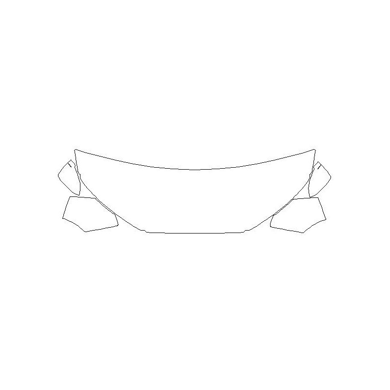 Audi A4 B9 προστατευτικό φίμσας ΣΕΤ καπό, φτερό, καθρέπτες (2015-2019)