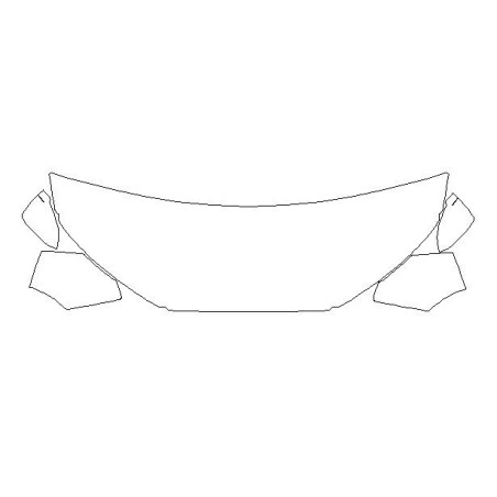 Audi A4 B9 ochranná fólie KIT kapota, blatník, zrcátka (2015-2019)