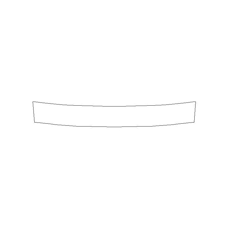 Audi A4 B9 sedan achterbumper beschermlaag / sticker (2015-)