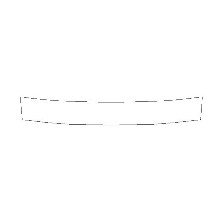 Audi A4 B9 sedan achterbumper beschermlaag / sticker (2015-)
