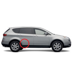 SUBARU TRIBECA B9 achterdeur beschermfolie / sticker (2005-2014)